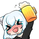 Shiro_Beer Discord Emoji