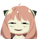 Anya Smirk Discord Emoji