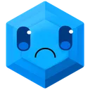 sapphSad Discord Emoji