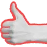 REDHANDthumbup