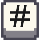 pixel_symbol_hash Discord emoji