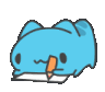 05_blue_cat_like Discord Emoji
