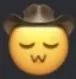 Uw U Cowboy Discord Emoji