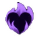 heartblackpurplefl