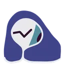 BlobhajBlanketBlue Discord Emoji