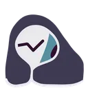 BlobhajBlanketSlate Discord Emoji