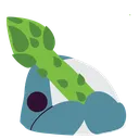 BlobhajHoldAsp Discord Emoji