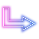 neonarrowright