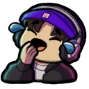 LofiBoyLaugh Discord Emoji