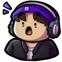 LofiBoyShocked Discord Emoji