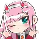 Zerotwo Idk Discord Emoji