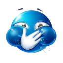 blueemojigiggle Discord Emoji