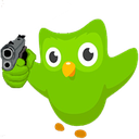duolingowithgun Discord emoji
