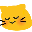 BlobCatBlush2 Discord Emoji