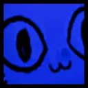 Titanic Blue Balloon Cat Discord Emoji