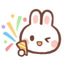 bunny_party Discord emoji