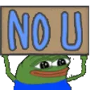 Pepe No U Discord Emoji