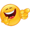laughing