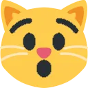 Surprised Cat Discord Emoji