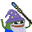 Pepe Wizard Discord Emoji