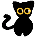Black Cat black_cat Discord Emoji