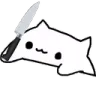 08_white_cat_knife Discord Emoji
