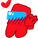 amogusblush Discord Emoji