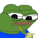 glassesnotespepe Discord Emoji