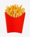 Frenchfriesinaredboxisolatedontr Discord Emoji