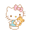 7687hellokittyteddyhug