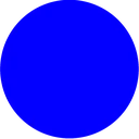 Dark Blue Circle Discord Emoji