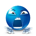 BlueYelling Discord Emoji