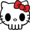 21_HelloKittySkull