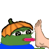 spooky_foot_lick_pumpkin Discord emoji