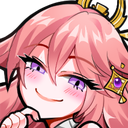 YaeSmug_Celestia_NF2U Discord emoji