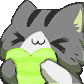 greencatheart Discord Emoji