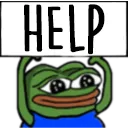 pepehelp Discord Emoji