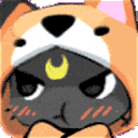 Angrycat animated emote | ☯𝗗𝗥𝗘𝗔𝗠𝗟𝗔𝗡𝗗☯