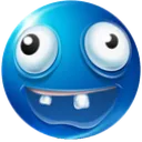 blueball_silly Discord Emoji