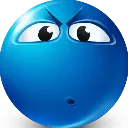 blueball_suspicious Discord Emoji