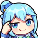 AA_Aqua_Think Discord Emoji