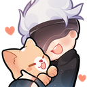 AA_Gojo_Cuddle Discord emoji