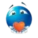 Blue Heart Blue_Heart Discord Emoji