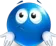 Blue Idk Discord Emoji