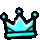 cyan_crown2 Discord Emoji
