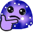 blobgalaxythink Discord Emoji