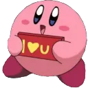 kirbyIloveyou Discord Emoji