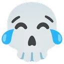 Skull Laughing Discord Emoji