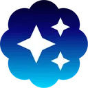 radiantblue_sparkle Discord Emoji