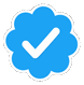 X_verifiedBlue Discord emoji